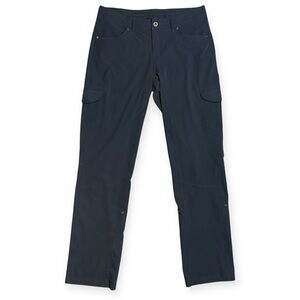 Kuhl Wm’s Freeflex Roll-up Cargo Pants In Koal Sz 8 Regular